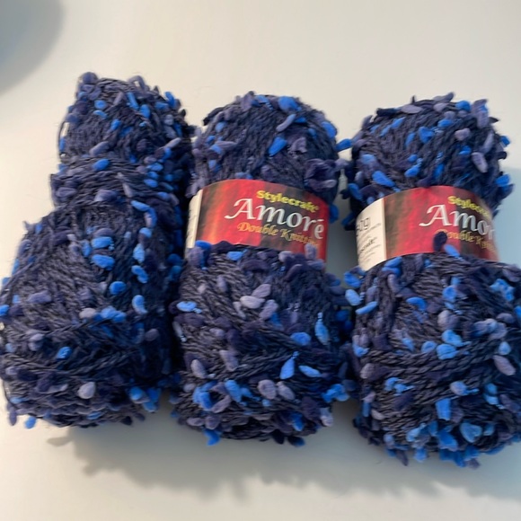Stylecraft Amore’ Yarn in shades of Blue - Picture 1 of 6